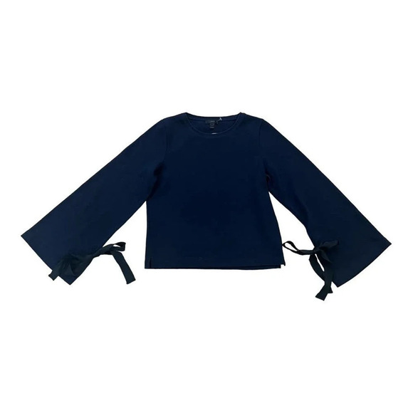 J.Crew Mercantile sweatshirt with tie sleeve - Picture 5 of 7